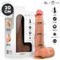 MR INTENSE - BRUCE M DILDO DE SILICONE COM TESTÍCULOS 20 CM -Ø- 4,5 CM - Infernum Store