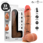 MR INTENSE - GARY L PÊNIS DE SILICONE ULTRA-REALISTA COM TESTÍCULOS 23 CM - Ø- 4,7 CM - Infernum Store