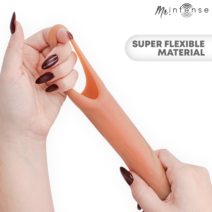 MR INTENSE - CAPA DE SILICONE PARA PÊNIS SIMON S 13 CM -Ø- 4 CM - Infernum Store