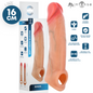 MR INTENSE - CAPA DE SILICONE PARA PÊNIS SIMON L 16 CM -Ø- 4,5 CM - Infernum Store