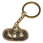 DIABLO PICANTE - CHAVEIRO DE METAL DOURADO COM SEIOS - Infernum Store