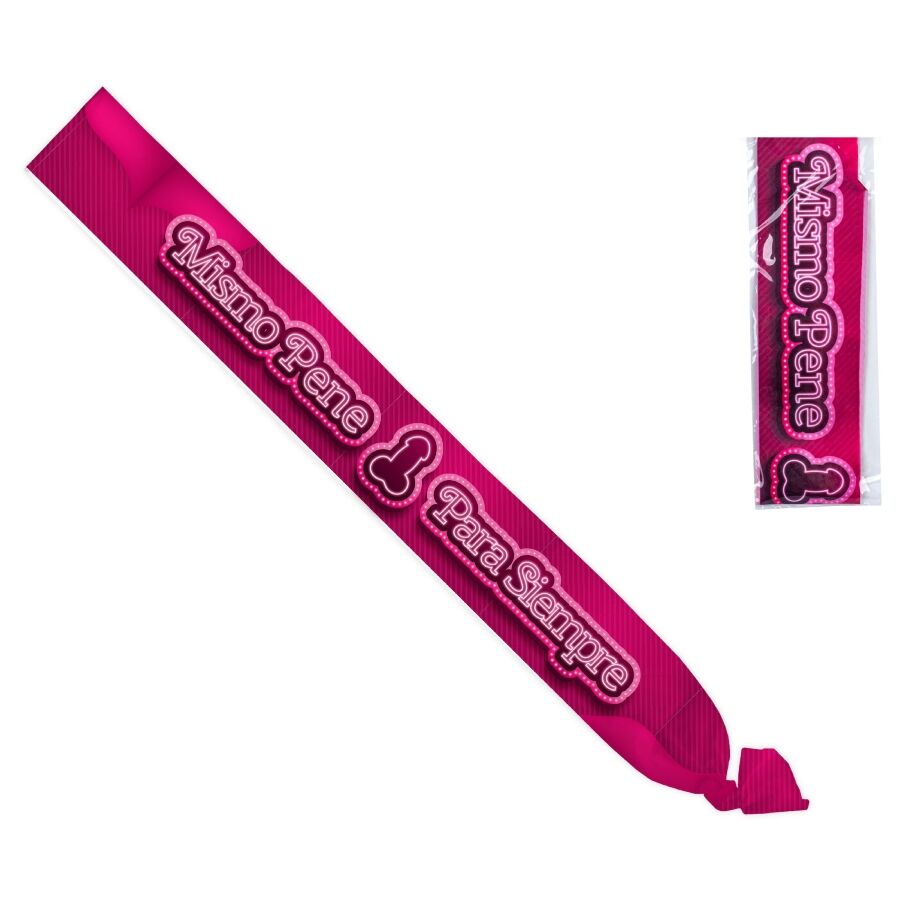 DIABLO PICANTE - FAIXA DE PÊNIS ROSA - Infernum Store