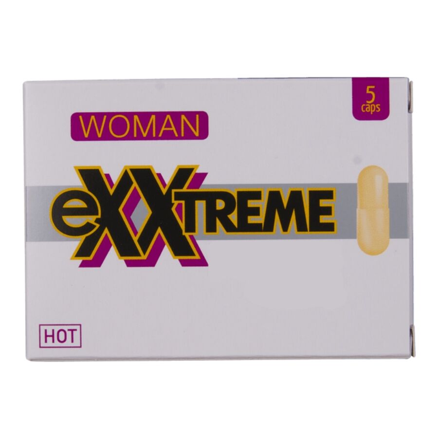 HOT- CÁPSULAS PARA LIBIDO EXTREMA FEMININA 5 UNIDADES - Infernum Store
