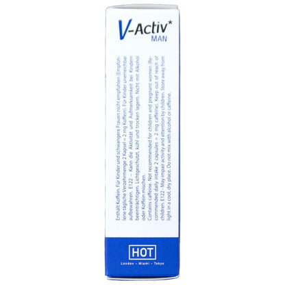 HOT - V-ACTIV CAPS MAN 20 UNIDADES - Infernum Store