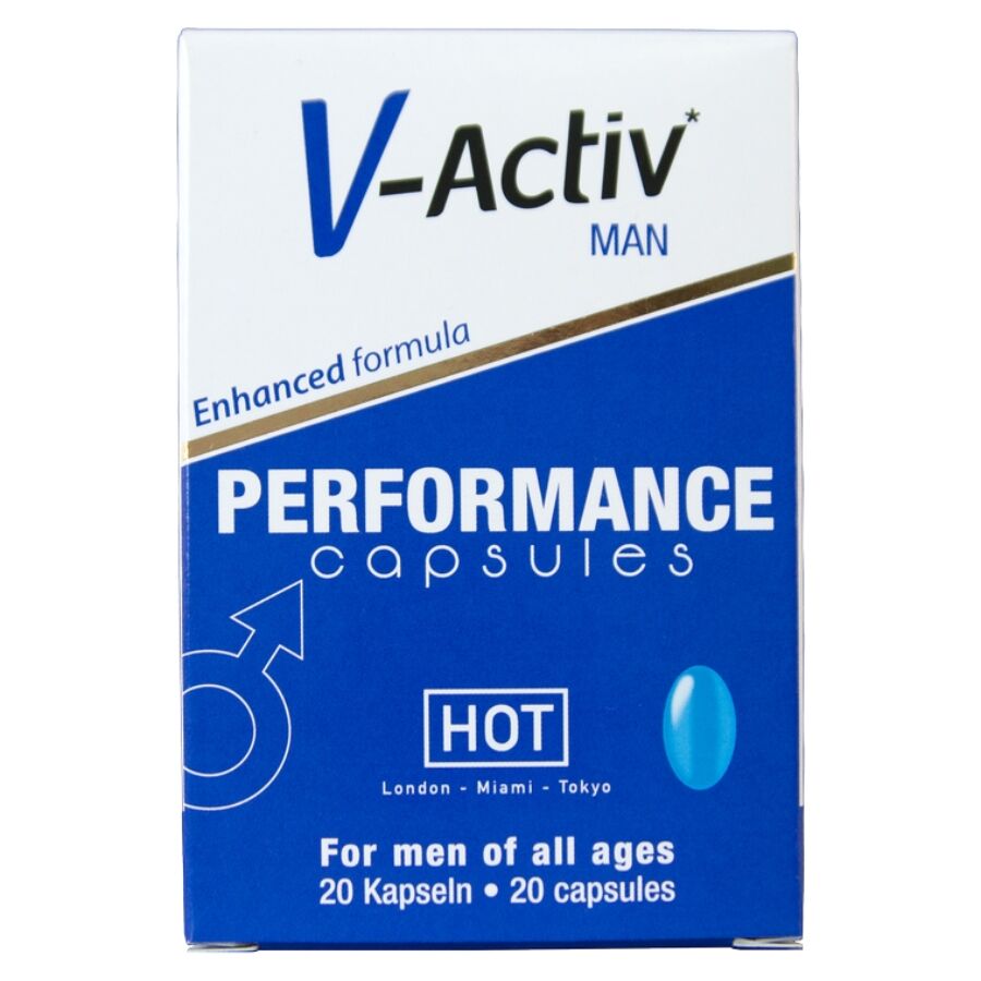 HOT - V-ACTIV CAPS MAN 20 UNIDADES - Infernum Store