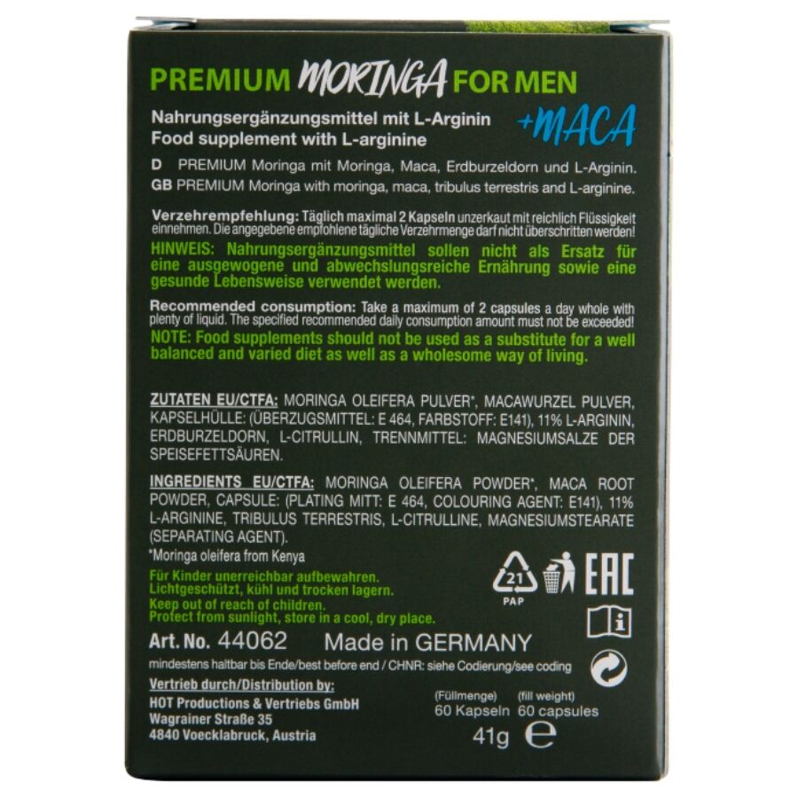 HOT - MORINGA BONÉS PARA HOMENS 60 UNIDADES - Infernum Store