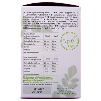 HOT - MORINGA BONÉS DE FEMININOS 60 UNIDADES - Infernum Store