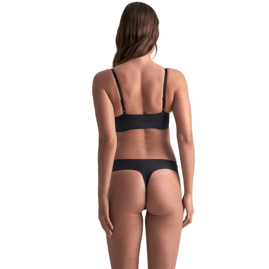 BYE-BRA - PACK 2 TANGAS INVISIBLES BEIGE Y NEGRO TALLA XXL - Infernum Store