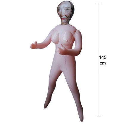 HIDDEN DESIRE - HORNY GRANNY BONECA INFLÁVEL DA VOVÓ SAFADA - Infernum Store