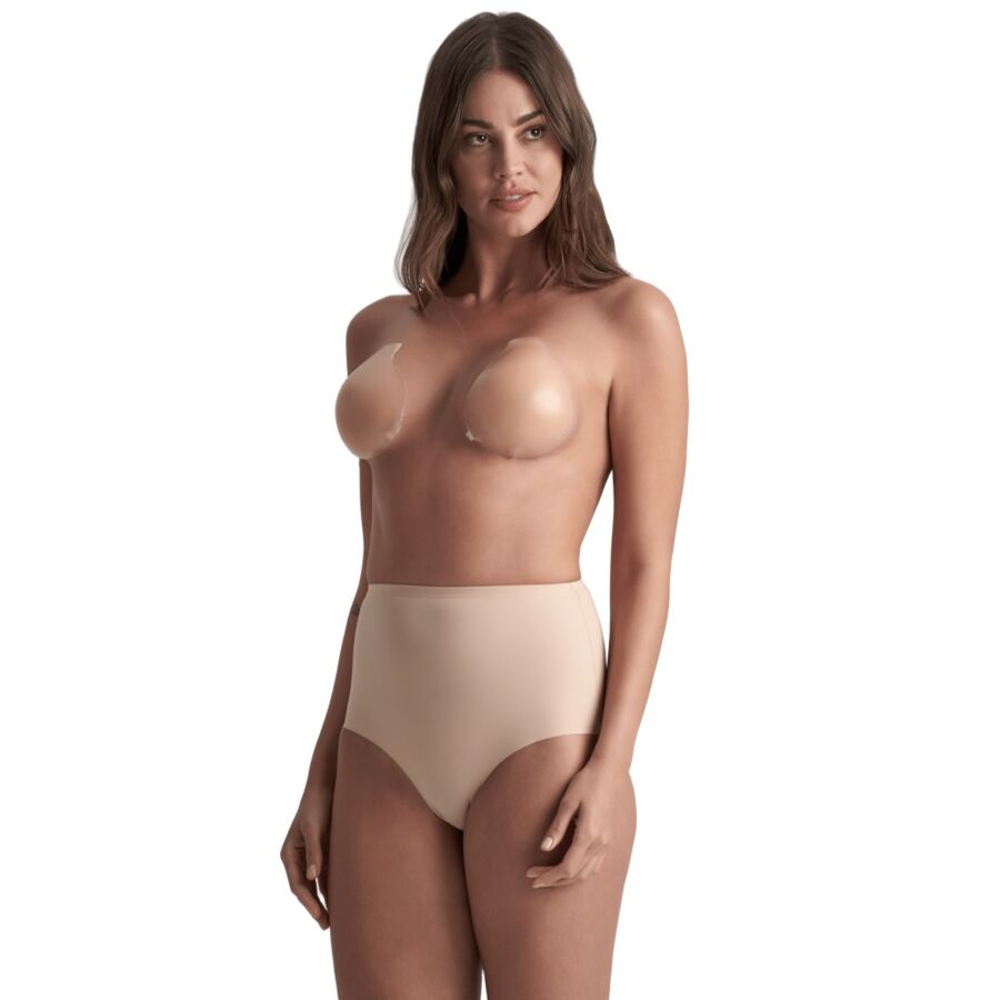 BYE-BRA - COPAS DE SILICONA BEIGE COPA B - Infernum Store