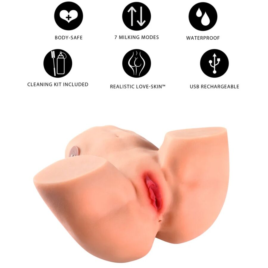 DESEJO OCULTO - MASTURBAÇÃO FEMININA COM VAGINA APERTADA E ORDENHA 6 KG - Infernum Store