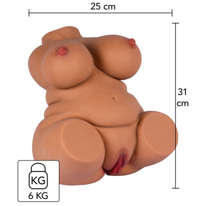 HIDDEN DESIRE - FAT FUCK QUEEN TORSO MASTURBADOR FEMININO 6 KG - Infernum Store