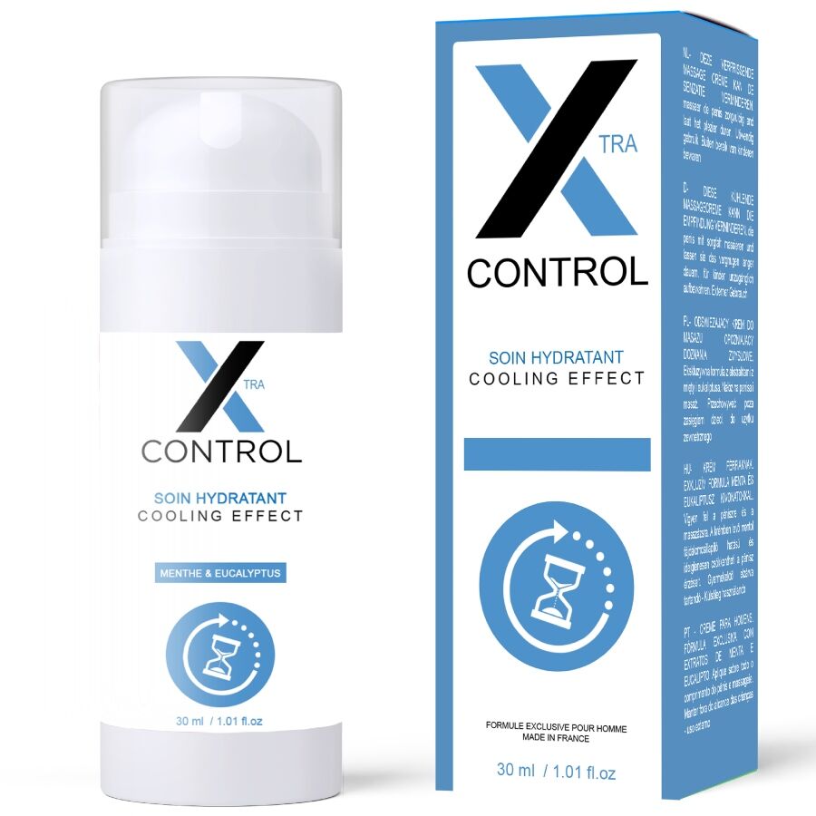 RUF - X CONTROL CREME EFEITO FRIO PARA HOMEM 40 ML - Infernum Store