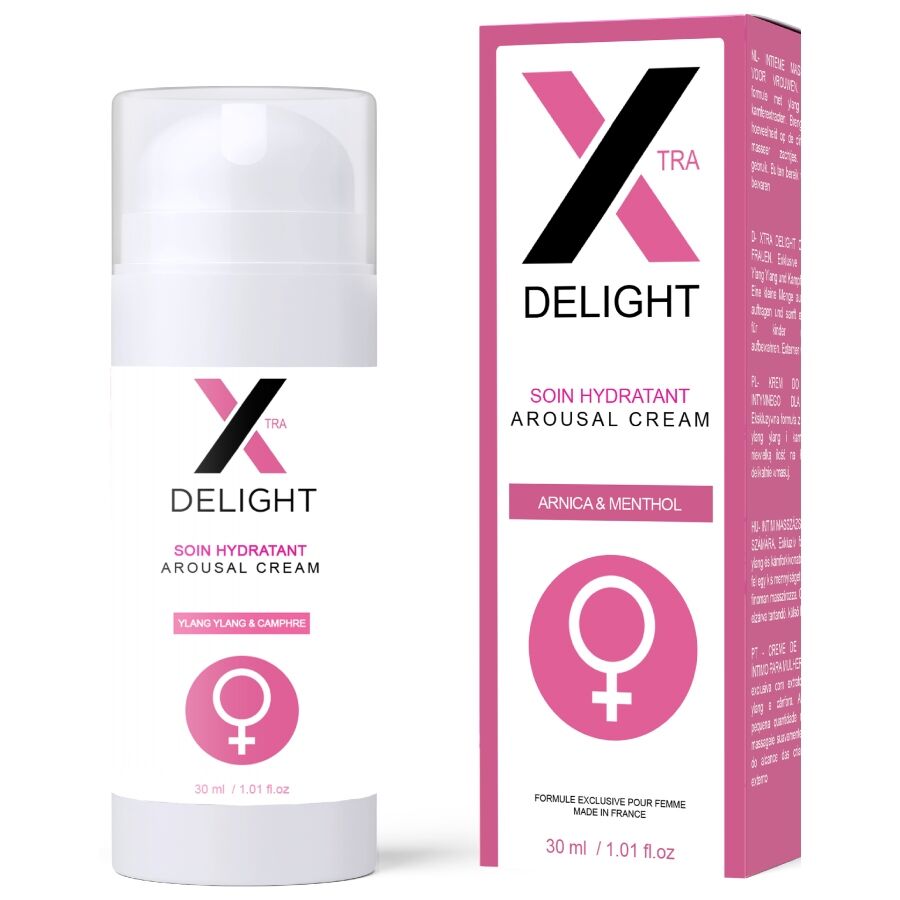 RUF - CREME DE EXCITAO X DELIGHT PARA O CLITÓRIS - Infernum Store