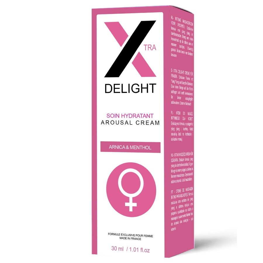 RUF - CREME DE EXCITAO X DELIGHT PARA O CLITÓRIS - Infernum Store