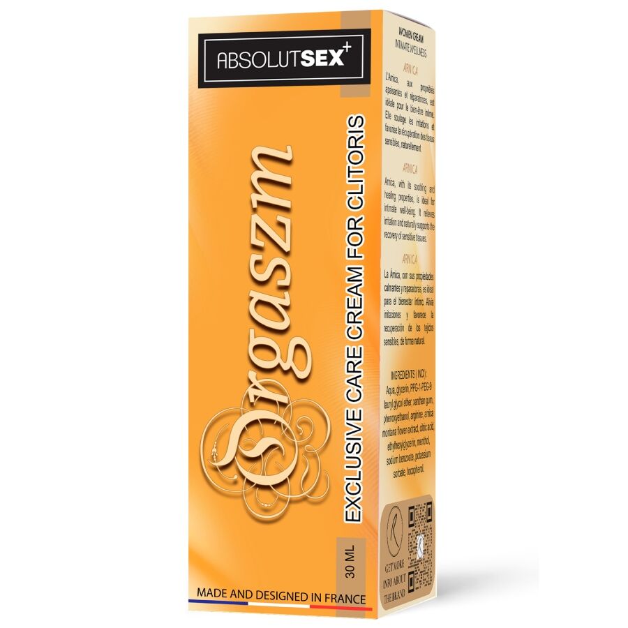 RUF - CREME ESTIMULANTE DE CLITÓRIS ORGASZM 30ML - Infernum Store