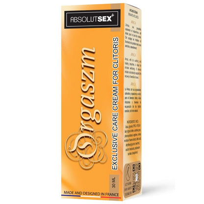 RUF - CREME ESTIMULANTE DE CLITÓRIS ORGASZM 30ML - Infernum Store