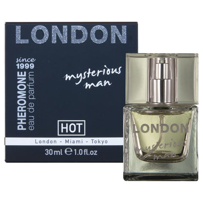 HOT - PERFUME DE FEROMÔNIOS LONDRES HOMEM MISTERIOSO 30 ML - Infernum Store