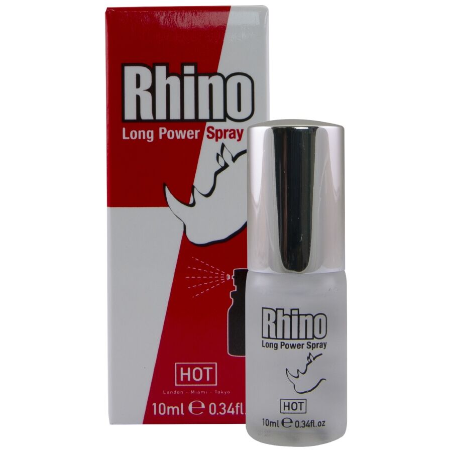 HOT - RHINO LONG POWER SPRAY 10 ML - Infernum Store