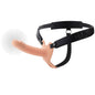 HIDDEN DESIRE - INFERNO MANGA PENIANA VIBRATÓRIA COM STRAP-ON 16 CM - Infernum Store