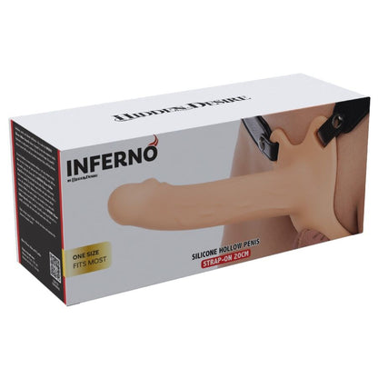 HIDDEN DESIRE - INFERNO MANGA PENIANA COM STRAP-ON 20 CM - Infernum Store
