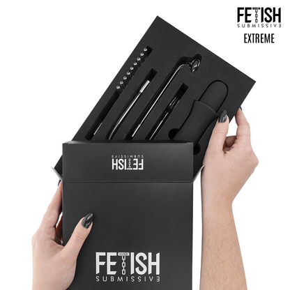 FETISH SUBMISSIVE - VIBRADOR WAND ELECTROESTIMULACIÓN ALTA FRECUENCIA - Infernum Store