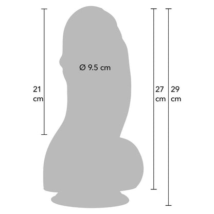 HIDDEN DESIRE - INFERNO DILDO FAT BOYS 27 CM - Infernum Store