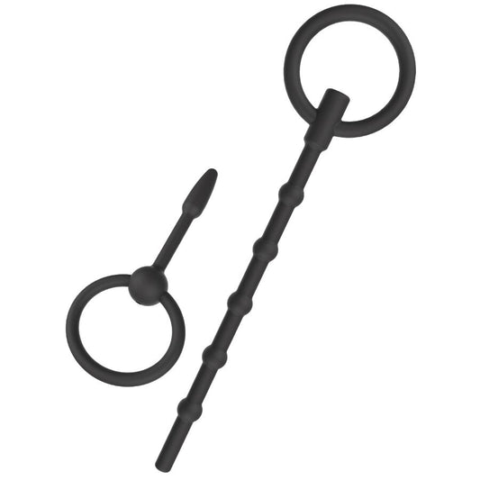 HIDDEN DESIRE - EXTREME ADVANCED CONJUNTO DE PLUGS URETRAIS 2 UNIDADES - Infernum Store