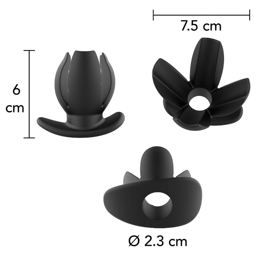 HIDDEN DESIRE - EXTREME PLUG ANAL EXPANSÍVEL ESPALHADOR - Infernum Store