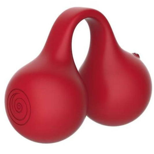 SNAIL VIBE - TWINN VIBRADOR DE DEDO CHERRY - Infernum Store
