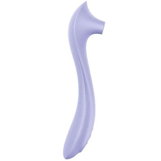 SATISFYER - EASY LOVER VIBRADOR & ESTIMULADOR AIR PULSE - Infernum Store