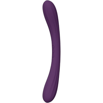 LELO - BOOMERANG VIBRADOR DE DUAS PONTAS ROXO - Infernum Store