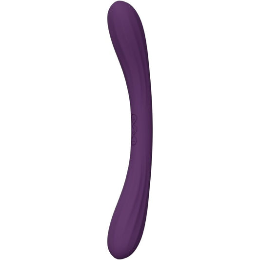 LELO - BOOMERANG VIBRADOR DE DUAS PONTAS ROXO - Infernum Store