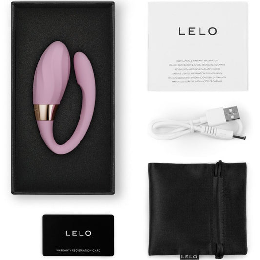 LELO - TIANI VIBRADOR PARA CASAIS TWIST ROSA CLARO - Infernum Store