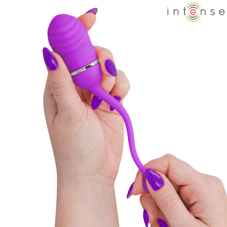 INTENSE - SOOKIE OVO VIBRATÓRIO COM CONTROLE REMOTO ROXO - Infernum Store
