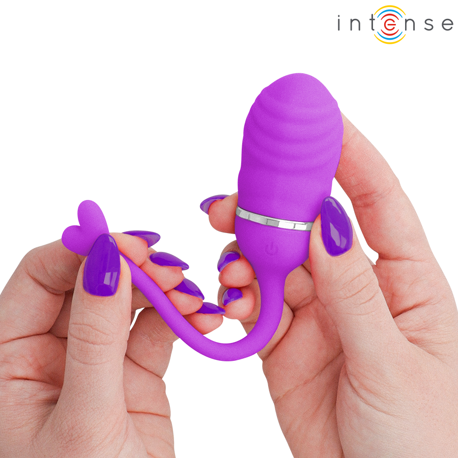 INTENSE - SOOKIE OVO VIBRATÓRIO COM CONTROLE REMOTO ROXO - Infernum Store