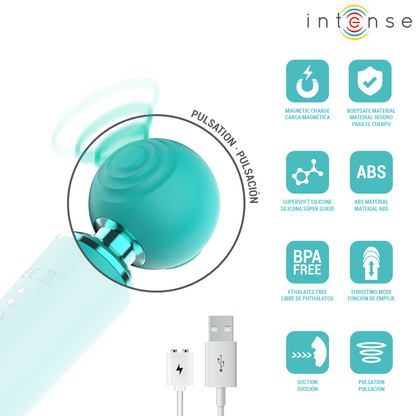 INTENSE - HAMBY ESTIMULADOR MULTIFUNCIONAL DE SUCÇÃO E VIBRAÇÃO - Infernum Store