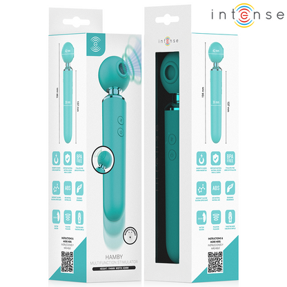 INTENSE - HAMBY ESTIMULADOR MULTIFUNCIONAL DE SUCÇÃO E VIBRAÇÃO - Infernum Store