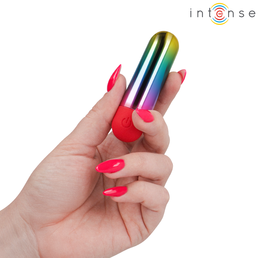 INTENSE - DEBBIE RAINBOW CLITORIS VIBRATÓRIO BULLET - Infernum Store