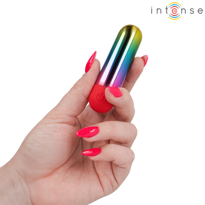 INTENSE - DEBBIE RAINBOW CLITORIS VIBRATÓRIO BULLET - Infernum Store