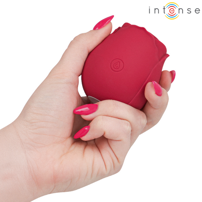 INTENSE - CAMELLIA SUCÇÃO CLITORIAL ROSE BY WAVES BORDEAUX - Infernum Store