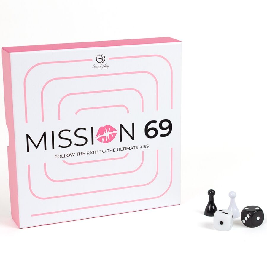 SECRET PLAY - JOGO DE TABULEIRO PARA CASAIS "MISSION 69" - Infernum Store