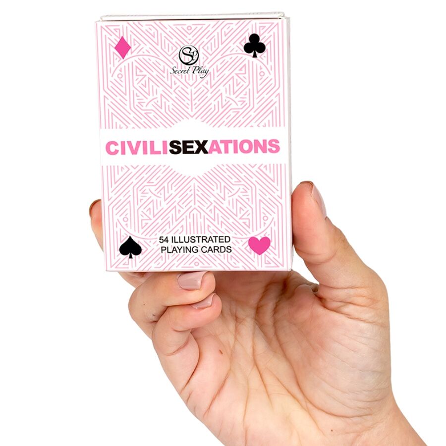 SECRET PLAY - JOGO DE CARTAS PARA CASAIS "CIVILISEXATIONS" - Infernum Store