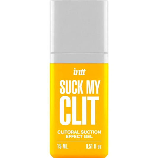 INTT - SUCK MY CLIT GEL COM EFEITO DE SUCÇÃO MANGA TROPICAL 15 ML - Infernum Store
