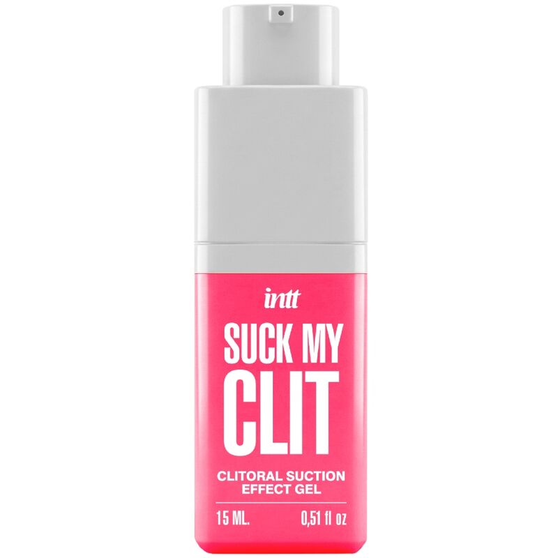 INTT - SUCK MY CLIT GEL COM EFEITO DE SUCÇÃO MORANGO SILVESTRE 15 ML - Infernum Store