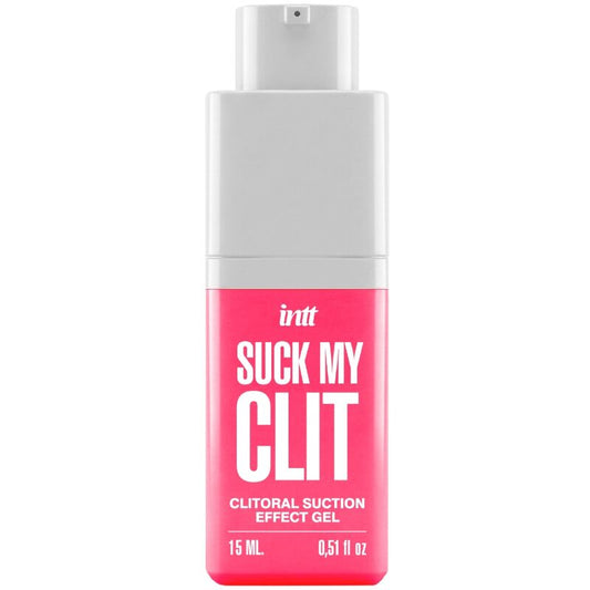 INTT - SUCK MY CLIT GEL COM EFEITO DE SUCÇÃO MORANGO SILVESTRE 15 ML - Infernum Store