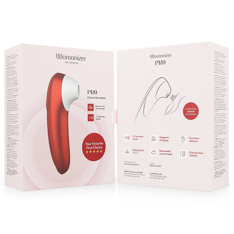 WOMANIZER - PRO VIBRANT CLITORIAL SMORDUNDY - Infernum Store