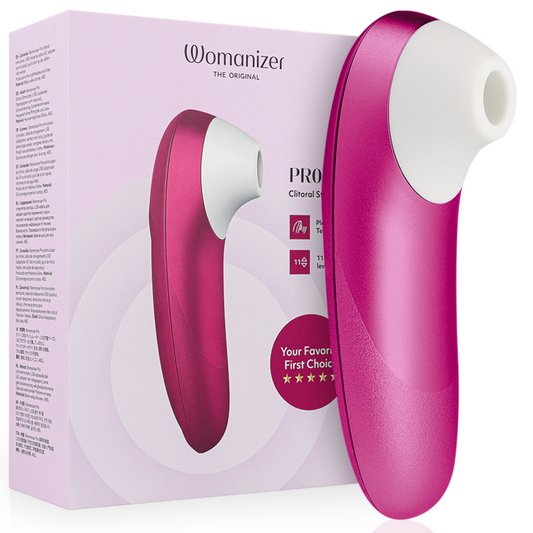 WOMANIZER - PRO VIBRANT CLITORIAL ESTIMULANTE ROSA - Infernum Store