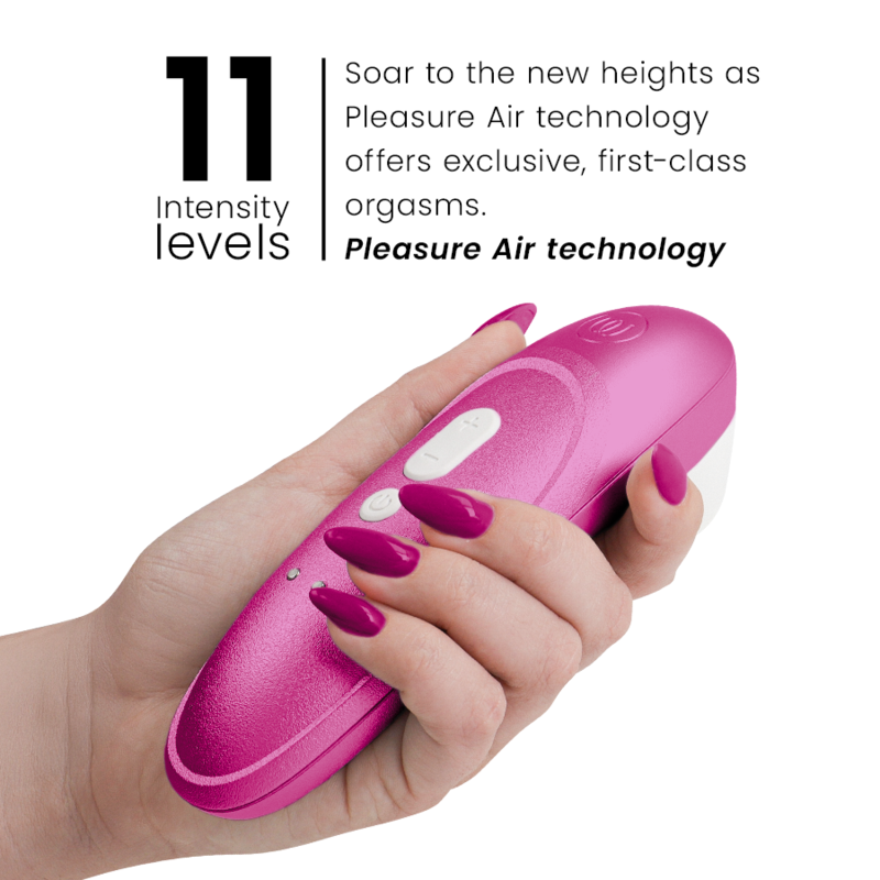 WOMANIZER - PRO VIBRANT CLITORIAL ESTIMULANTE ROSA - Infernum Store
