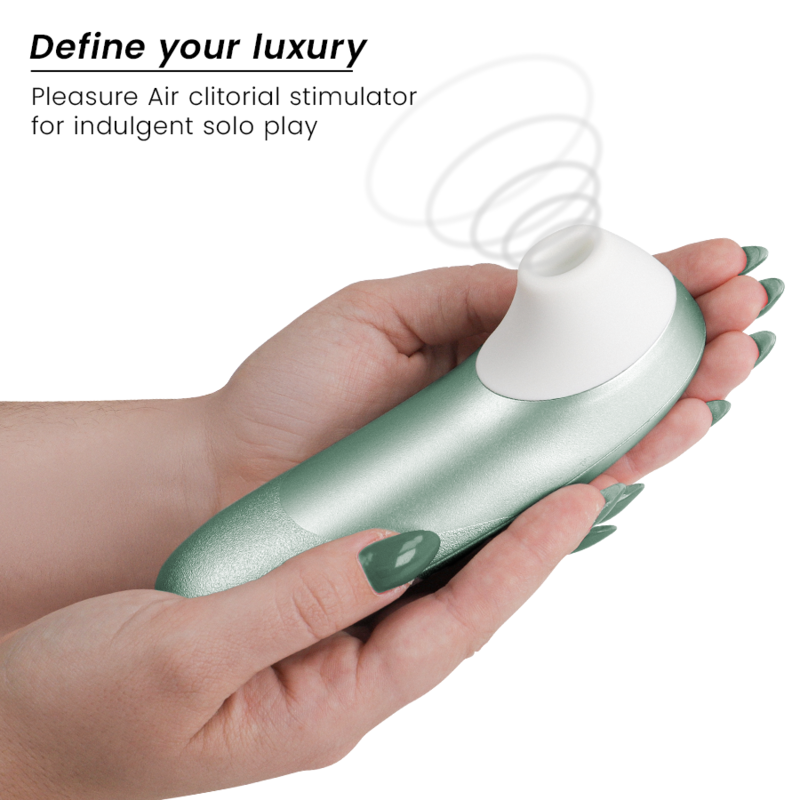 WOMANIZER - PRO VIBRANT CLITORIAL ESTIMULANTE VERDE SÁLVIA - Infernum Store
